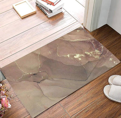 Marble Design Rectangler Absorbent Antislip Door Mat