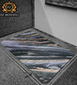 Marble Design Rectangler Absorbent Antislip Door Mat