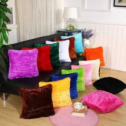 Plush Cushion Cover 15x15