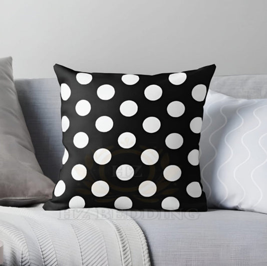 Polka Design Cushion Covers – 16x16 & 18x18 inch