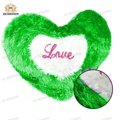 Romantic Heart Print Cushion Cover for Sofa & Bed