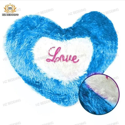 Romantic Heart Print Cushion Cover for Sofa & Bed