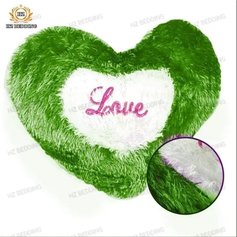 Romantic Heart Print Cushion Cover for Sofa & Bed
