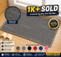 High Quality PVC Water Absorbing Mat for Bathroom Entrances