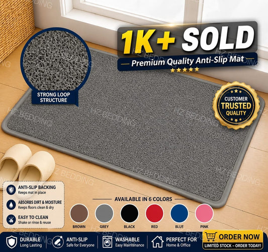 High Quality PVC Water Absorbing Mat for Bathroom Entrances