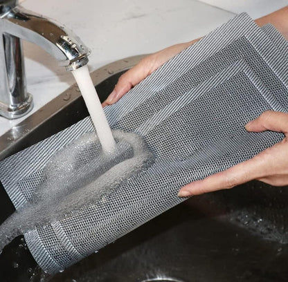 Set of 2/4/6/8pcs Boder Grey Pvc Placemats,