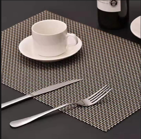 Set of 2/4/6/8pcs Pvc Placemats,