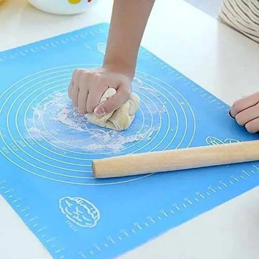 Silicone Non-Slip Rolling Dough Mat – Reusable Baking Mat