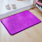 Soft Plain Door MATS DECORATIVE FLOOR MAT,WASHABLE DOOR MATS MULTI COLOURS