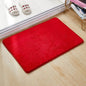 Soft Plain Door MATS DECORATIVE FLOOR MAT,WASHABLE DOOR MATS MULTI COLOURS
