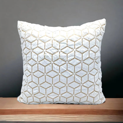 Solid Plush Luxury Cushion Cover 17x17