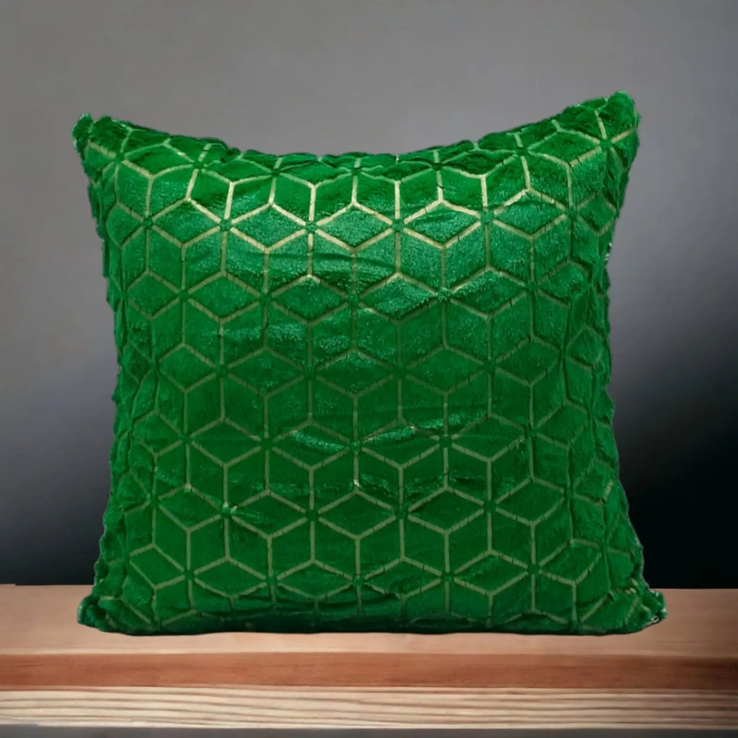 Solid Plush Luxury Cushion Cover 17x17