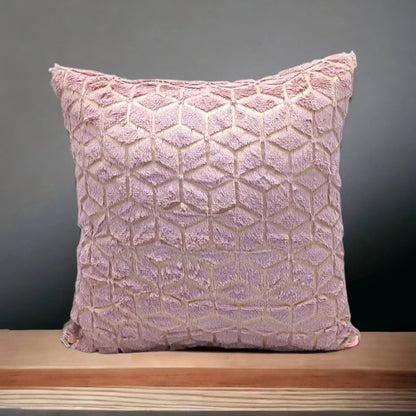 Solid Plush Luxury Cushion Cover 17x17