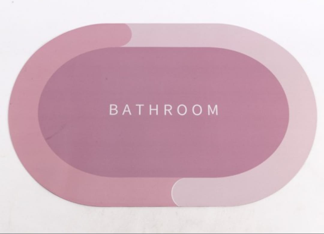 Super Water Absorbent Non-Slip Bath Mat