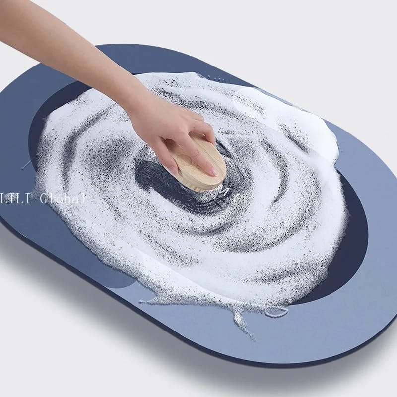 Super Water Absorbent Non-Slip Bath Mat