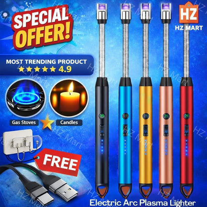 USB Rechargeable Arc Lighter – Flexible