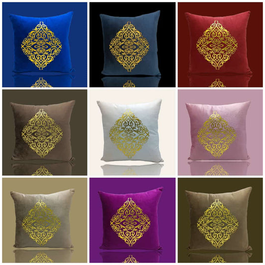 Velvet Diamond Cushion Covers 16x16